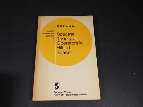 Spectral theory operators - theory, of