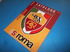 CATALOGO UFFICIALE AS ROMA CALCIO 2001-2002  ESTRATTO  50 PP GADGET SCIARPE
