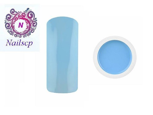 Gel color azul pastel - color,