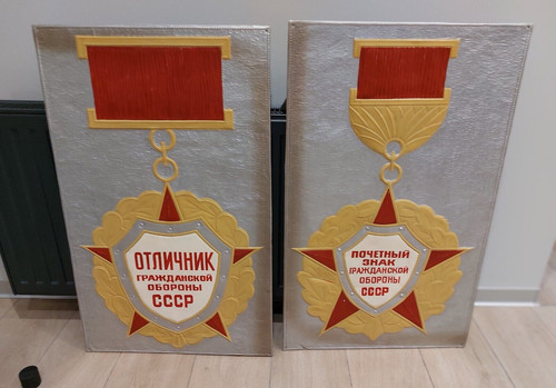 Targa vintage urss decorazioni - urss,