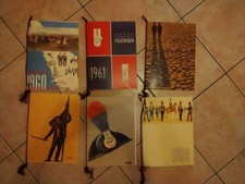 Lotto 6 Calendari Carabinieri 1960, 1961, 1966, 1967, 1968, 1969 Ristampa
