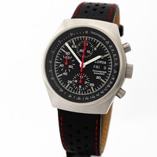 LORSA - MILITARY - 7750 CRONOGRAFO AUTOMATICO CLONE - OROLOGIO DA POLSO - WATCH - PELLE