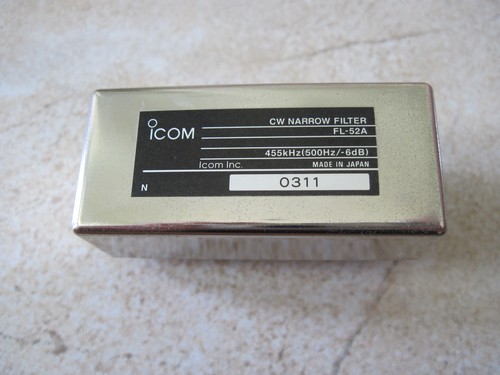 Filtro icom 52a 500hz - filtro,