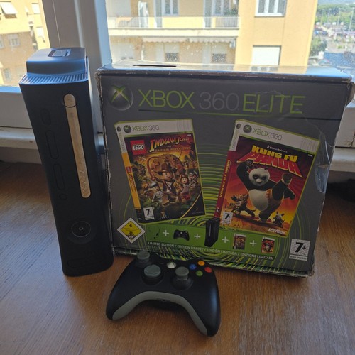 Console xbox 360 elite - elite, nera