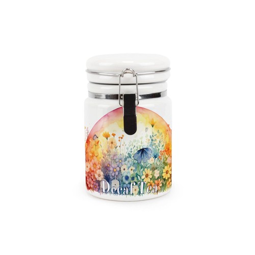 Bidone colorato alba con