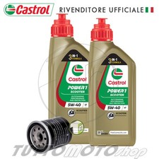 Tagliando MALAGUTI Madison 250 S-RS-RST3 2007 2008 Olio Castrol Scooter + Filtro