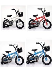 BICI PER BAMBINI ETÀ 2-7 ANNI BICICLETTA RUOTE GONFIABILE 12/14POLLICI