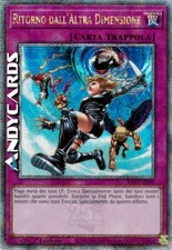 RITORNO DALL'ALTRA DIMENSIONE • Quarter Century • RA03 IT140 • 1Ed • Yugioh!