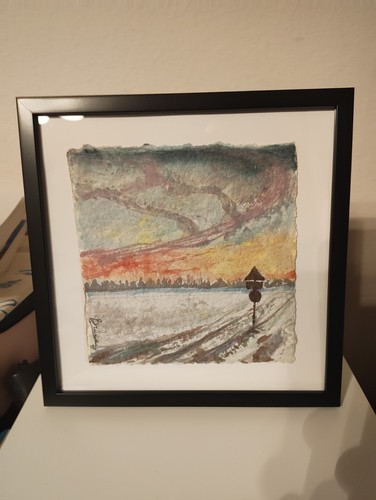 Quadro paesaggio moderno - paesaggio,