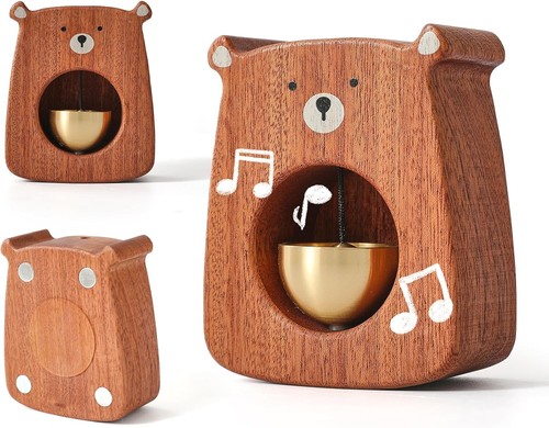 Orso legno campanello - orso,
