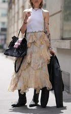 GONNA ZARA NUOVA DONNA MEZZA