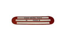 ADESIVO IDENTIFICATIVO ROSSO