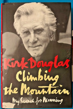 KIRK DOUGLAS SIGNED BOOK