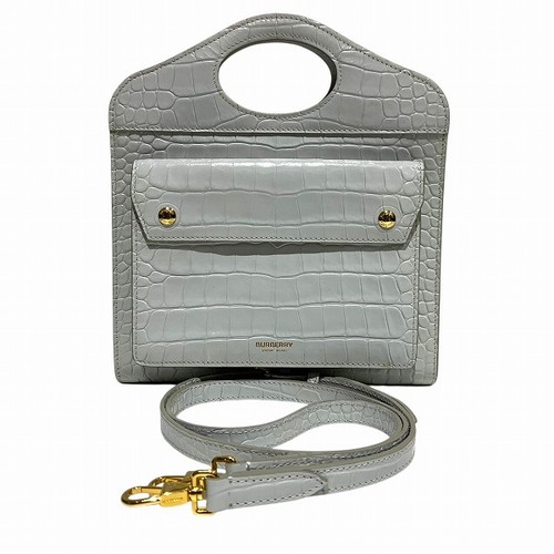 Burberry leather 2way bag - 2way,