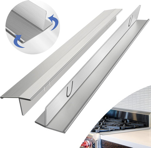 Coprispazio stufa acciaio inox - acciaio,