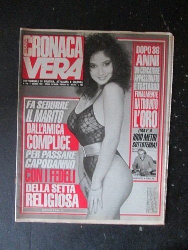Cronaca vera 748 1987 rivista - 748,