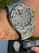Orologio uomo real moissanite - orologio,