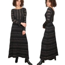 Zara Metallic Crochet Knit