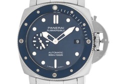 Panerai Submersible Blue Notte ref.PAM02068 2024 full set mai indossato