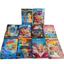 Barbie Disney DVD Lot 10