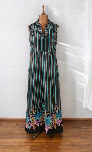 Abito vintage anni - , maxi