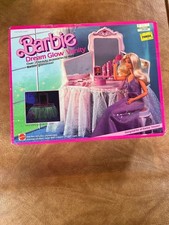 Barbie Dream Glow Vanity DreamHouse 1985 accessori nuovi con scatola sigillata