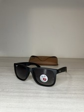 Ray-Ban Justin Classic Polarizzate 622/T3 Occhiali da Sole- Grigio Sfumata, 54mm