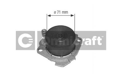 Pompa acqua omnicraft - acqua, fiat