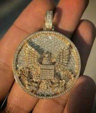 Ciondolo disco uccellino