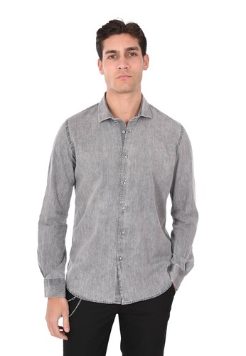 Camicia jeans uomo - camicia,