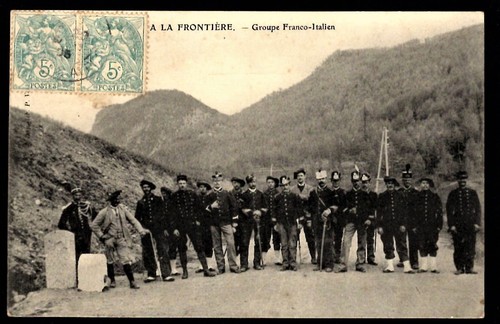 Frontiera italo francese - frontiera, italo/francese