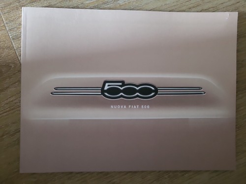 Fiat brochure nuova 500 - brochure,