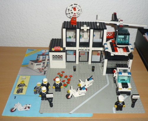 Lego city 6386 stazione - city,