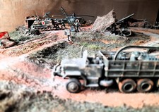 Diorama guerra del Vietnam