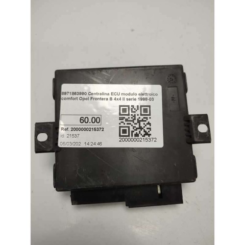 8971863990 centralina ecu - centralina,