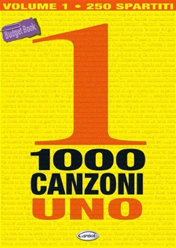 1000 canzoni vol 250 - 1000, canzoni.
