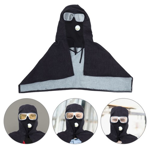 Maschera sabbiatrice con - sabbiatrice,