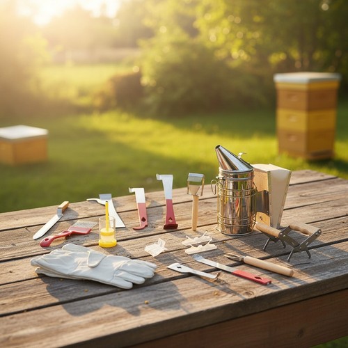 Kit completo attrezzi alveare