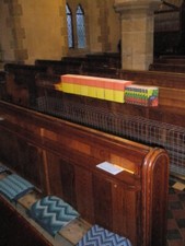 Photo 6x4 Pews and Kneelers at