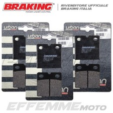 Pastiglie BMW K 100 RS / RT 1983 1984 1985 1986 1987 (Kit Ant.+ Post. BRAKING)