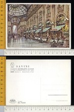 08614] MILANO - SAVINI RISTORANTE MILANESE - PUBBLICITARIA FORMAGGIO GALBANI