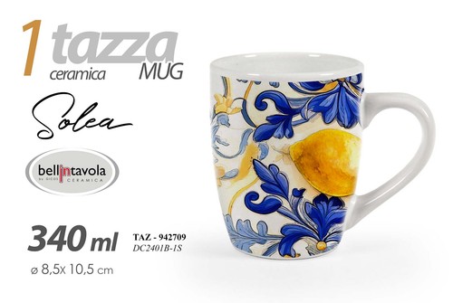 Tazza mug colazione latte the