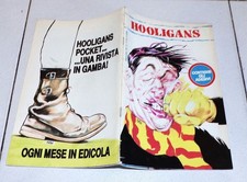 Rivista HOOLIGANS n. 5 Anno 2 + ADESIVI Ultras Cagliari Genoa Roma Pegli