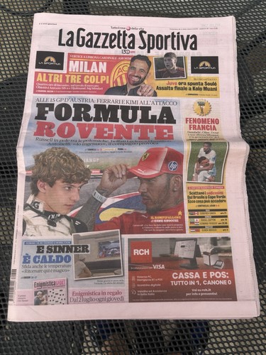 Giornale calcio giugno - giugno, 2026