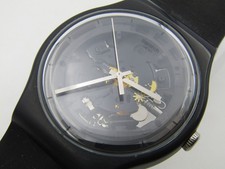 SWATCH NEW GENT BLACK ANATOMY