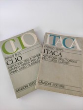 Letteratura Greca - 2 libri CLIO + ITACA - Sansoni editore per la Scuola