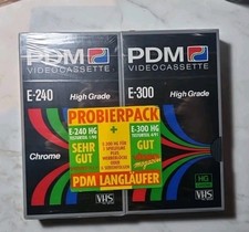 Videocassetta pdm vhs - vhs, e
