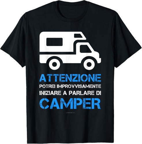 Maglietta camper uomo - maglietta,