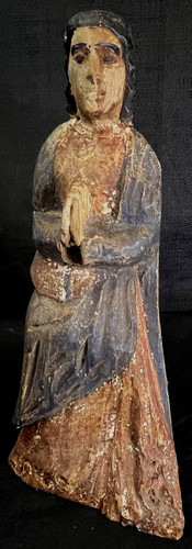 Statua santos vintage - statua, legno