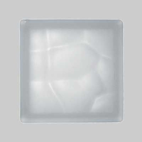 Vetromattone ondulato bianco